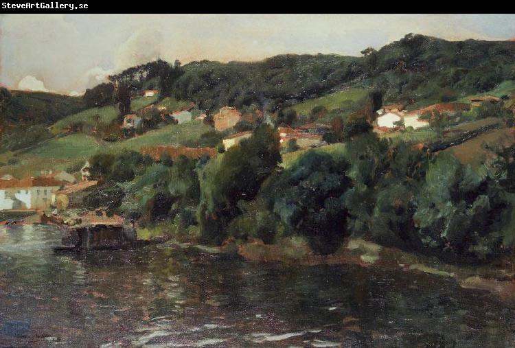 Joaquin Sorolla Y Bastida Asturian Landscape